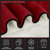 Stalwart 12V Heated Car Blanket 2-Pack, Red, 2PK 75-CAR2015